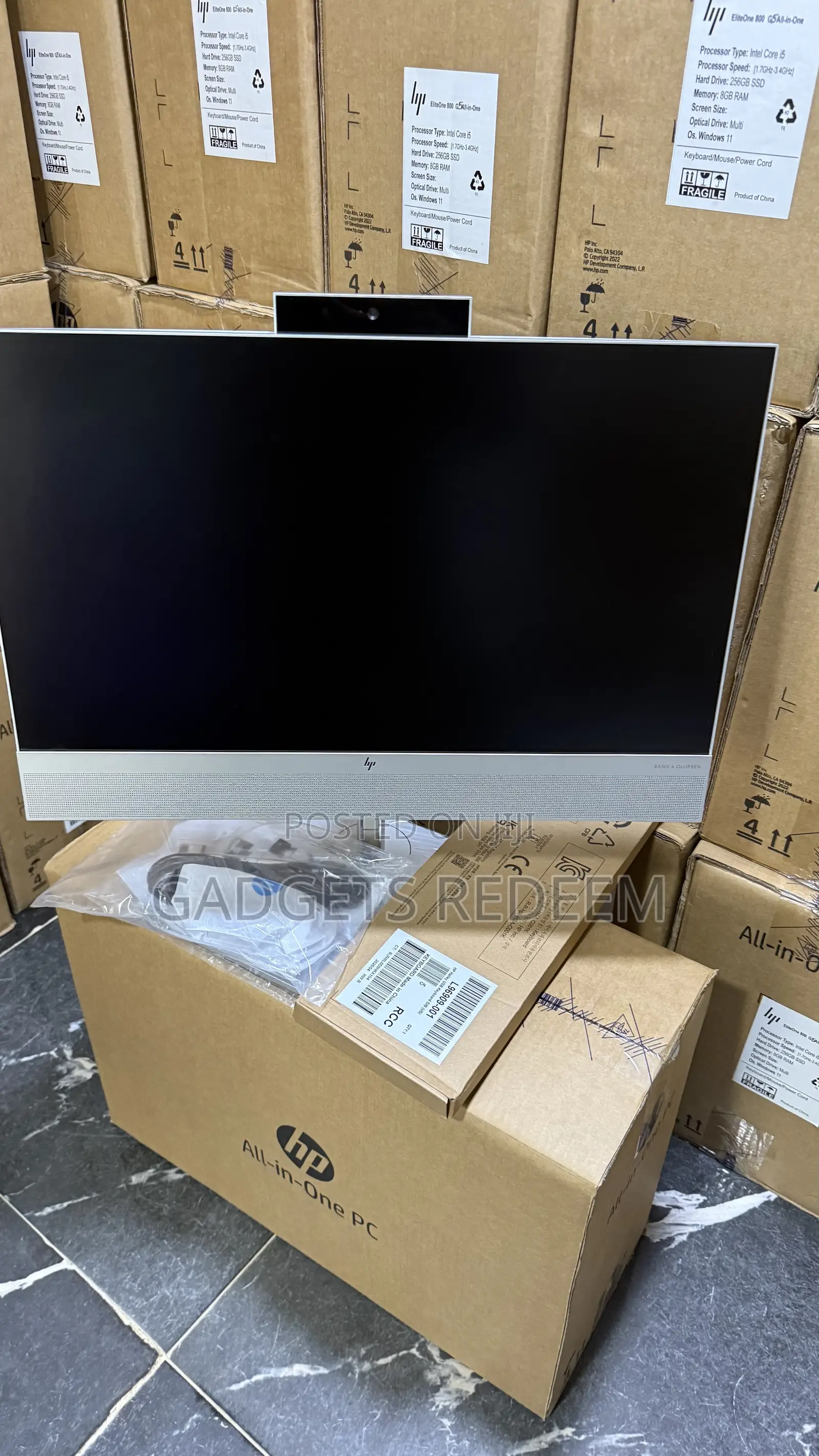 New Desktop Computer HP EliteOne 800 G6 8GB Intel Core i5 SSD 512GB