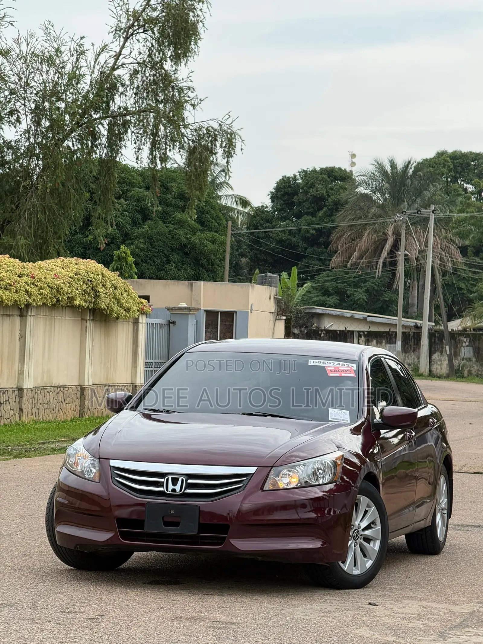 Honda Accord 2009 Maroon