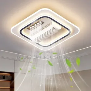 Modern LED Ceiling Fan Light – Stylish 2-in-1 Ceiling Light Fan