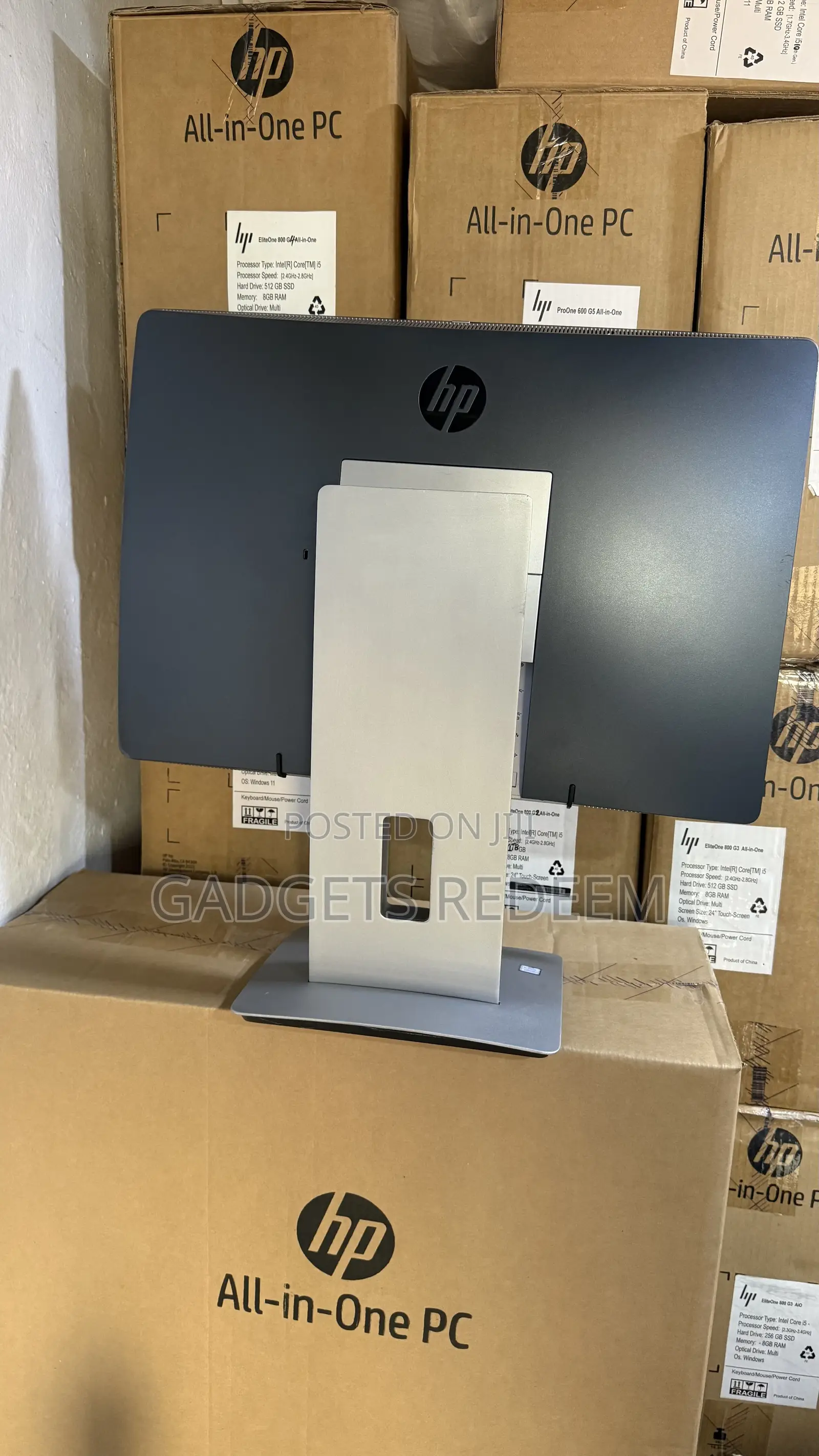 New Desktop Computer HP EliteOne 800 8GB Intel Core i5 SSD 256GB