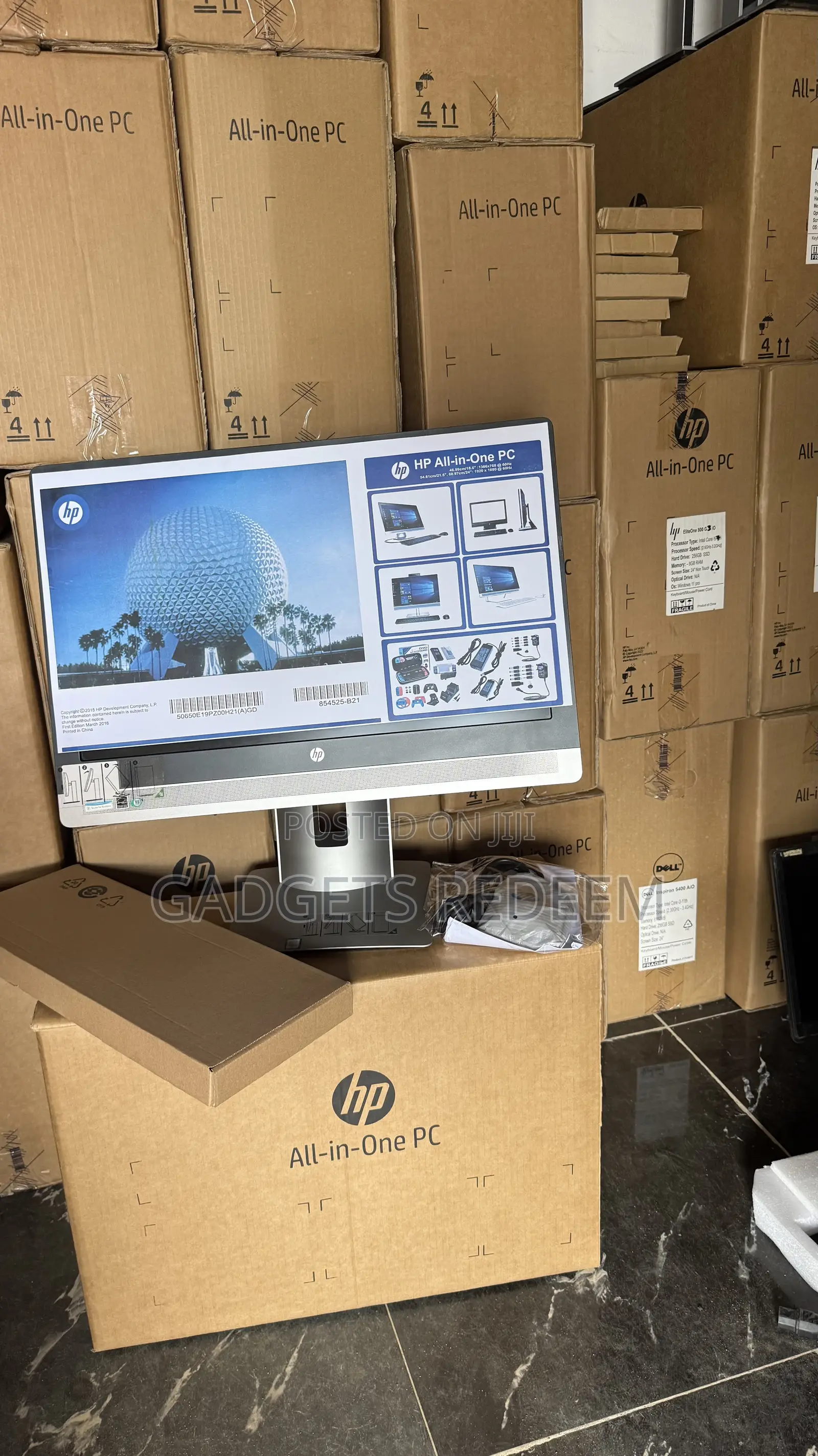 New Desktop Computer HP EliteOne 800 8GB Intel Core i5 SSD 256GB