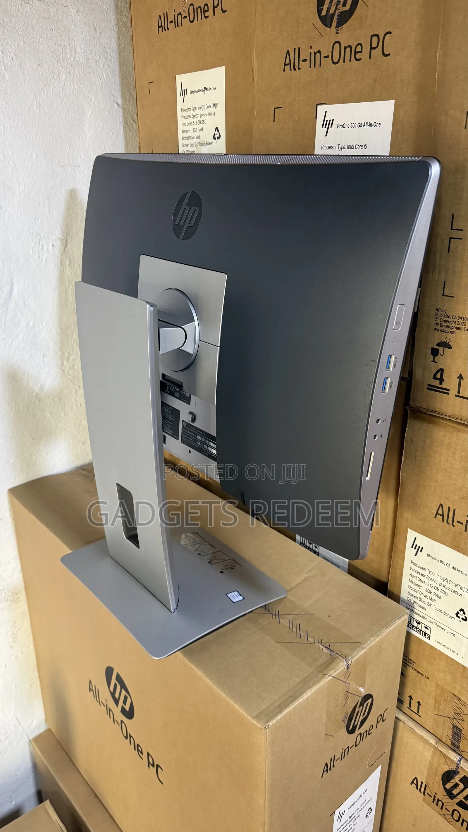 New Desktop Computer HP EliteOne 800 8GB Intel Core i5 SSD 256GB