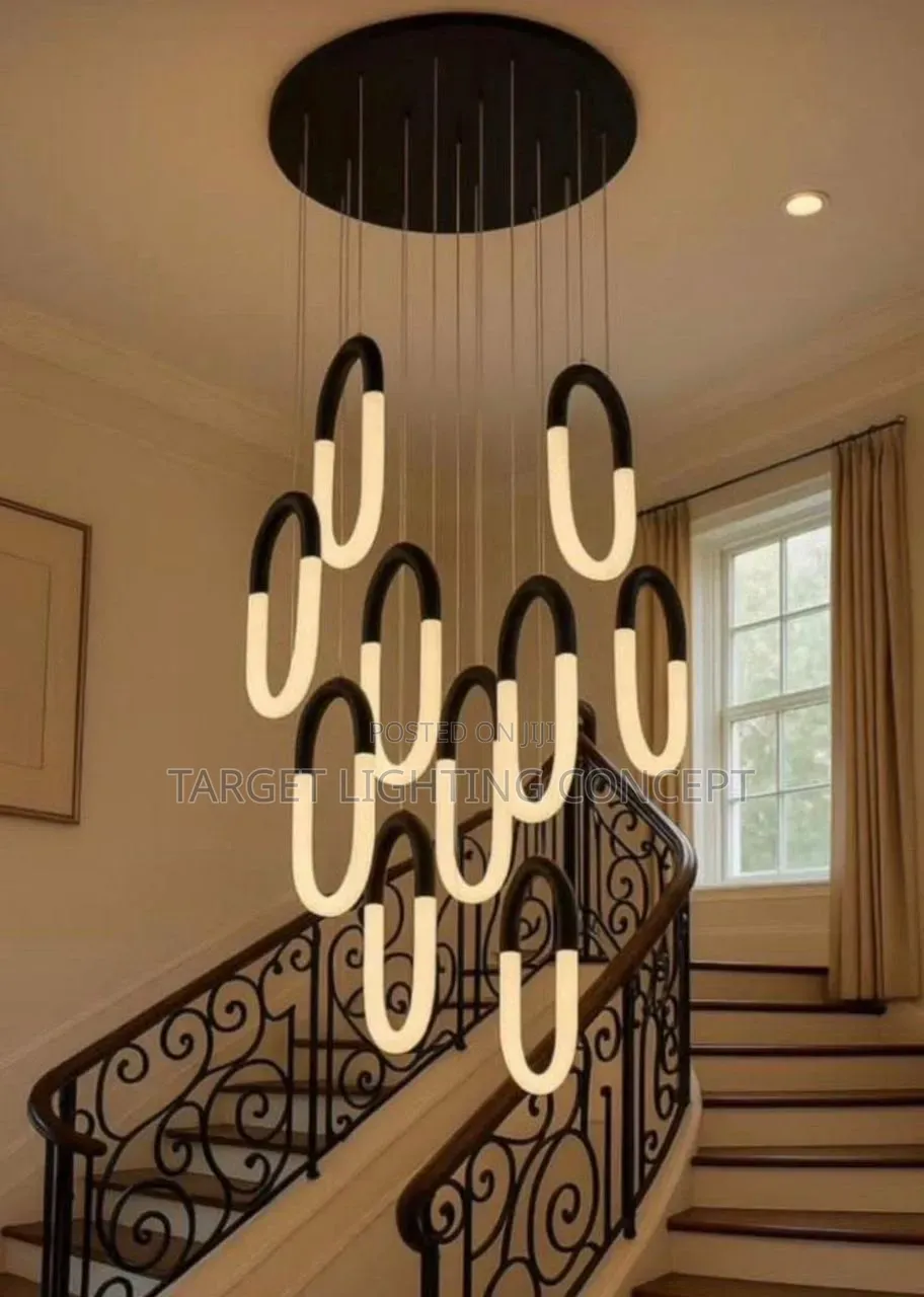 12 Drop Step Side Chandelier