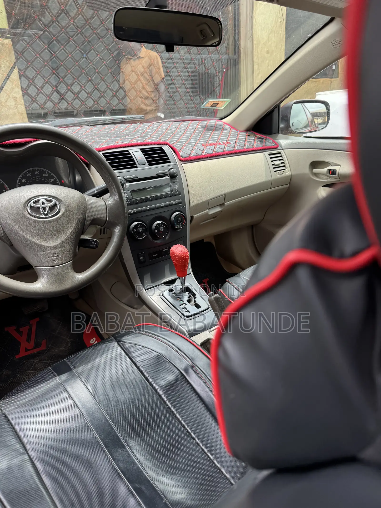 Toyota Corolla 2010 Red