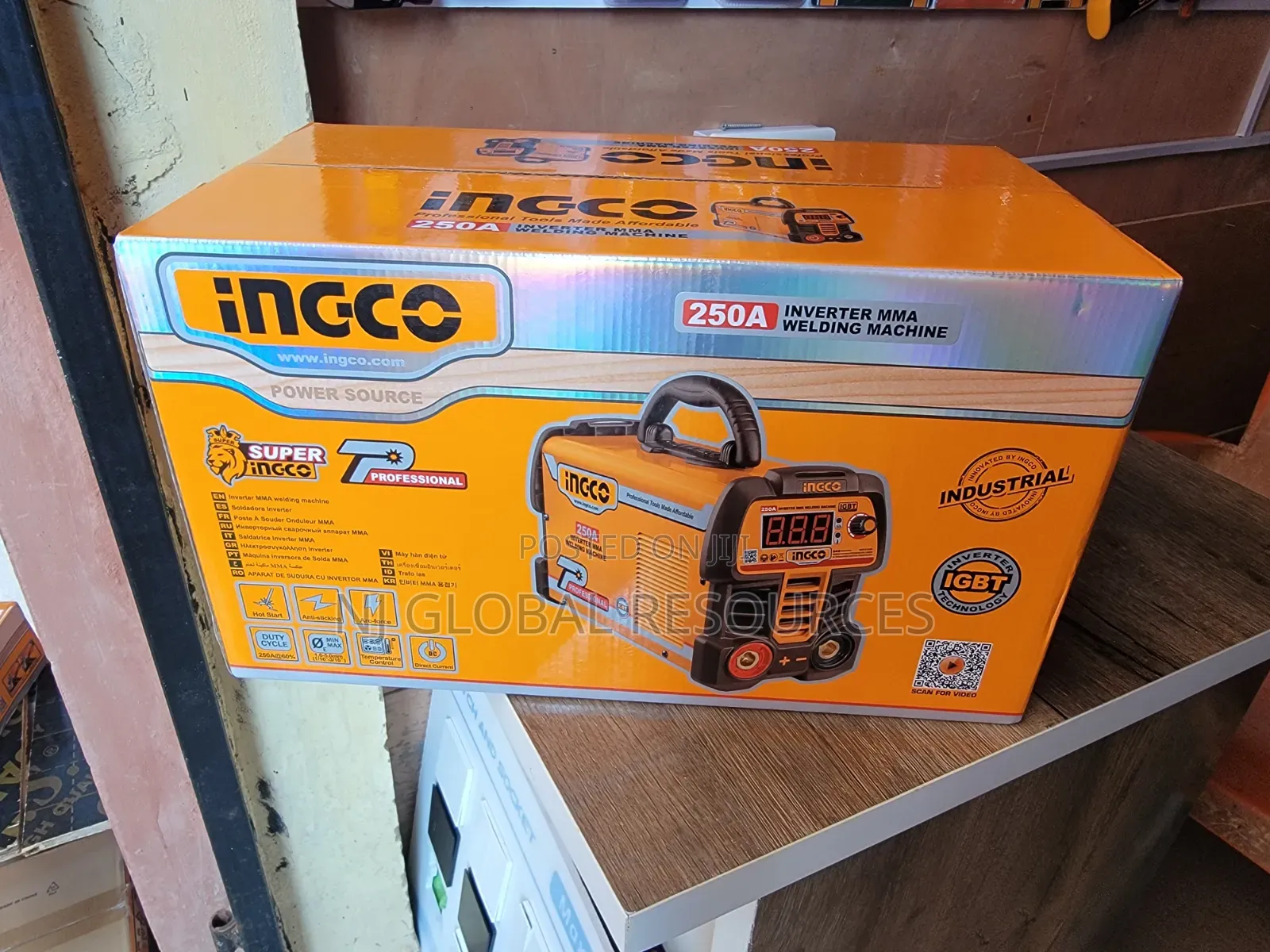250A Inverter Welding Machine Ingco