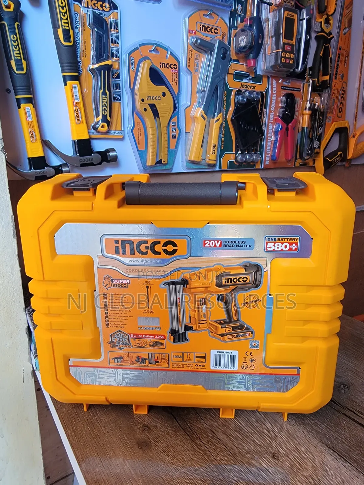 Cordless Brad Nailer Ingco