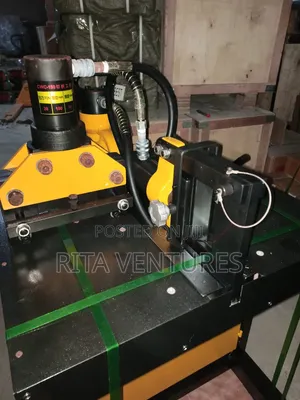 VHB-200 3-in-1 Hydraulic Copper Puncher, Bender and Cutting Machine