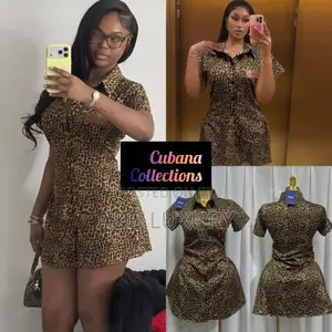 High Quality Classy Leopard Print Gown