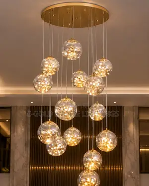 Celestial Cascade Chandelier