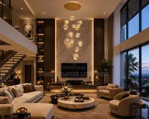Celestial Cascade Chandelier