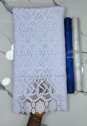 Pure White Cord Lace
