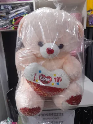 Large "I Love You" Teddy Bear – Brand New (Gift Condition)