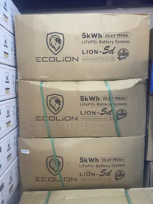 5kwh of Ecoline Lithium Battery Available