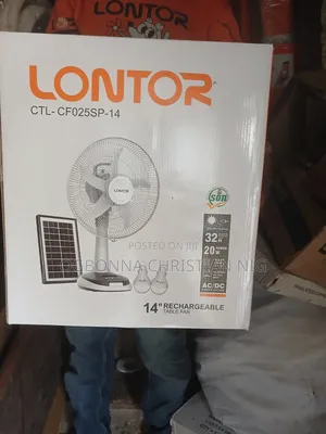 Lontor 14inch Rechargeable