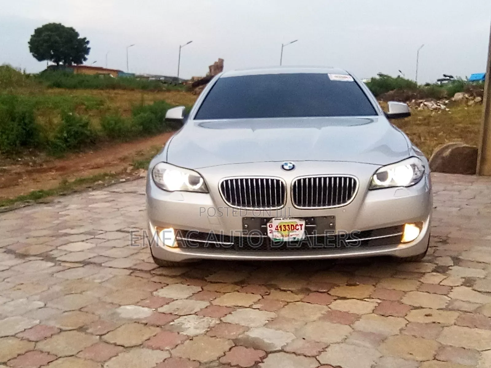 BMW 5 Series 528i 2012 Silver