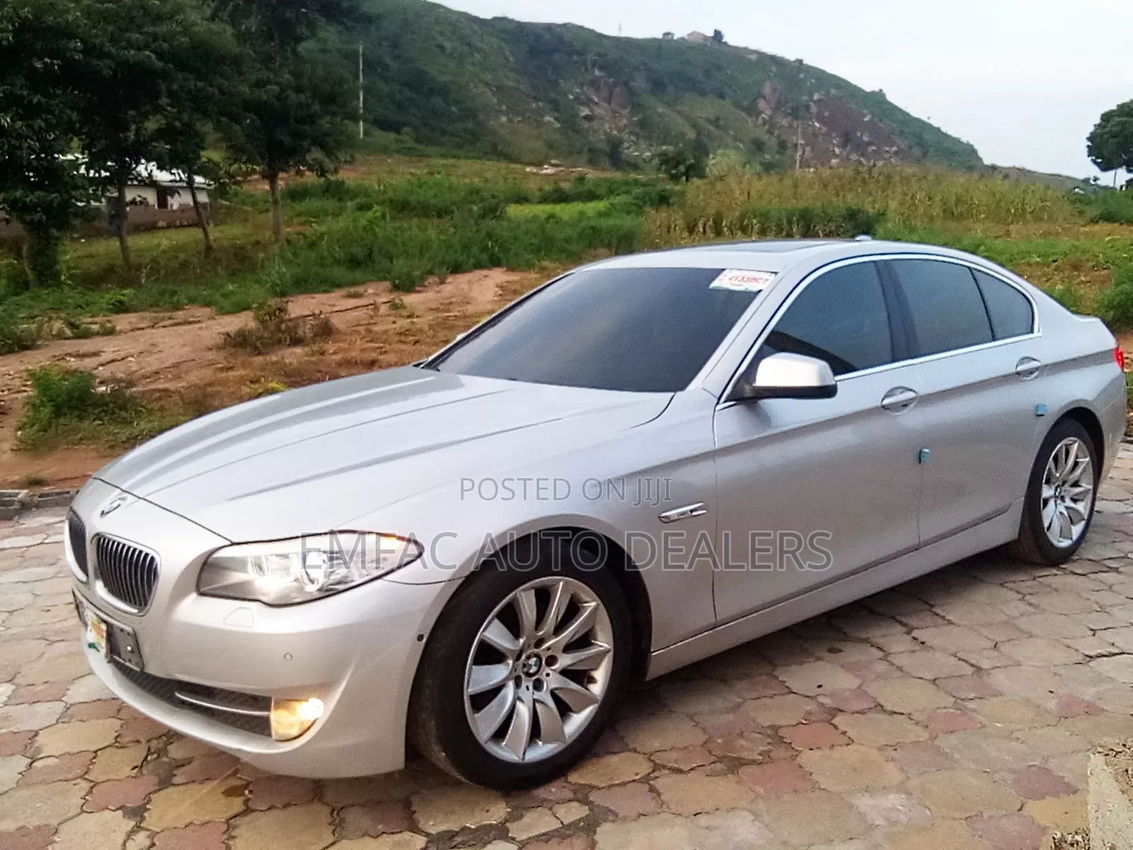 BMW 5 Series 528i 2012 Silver