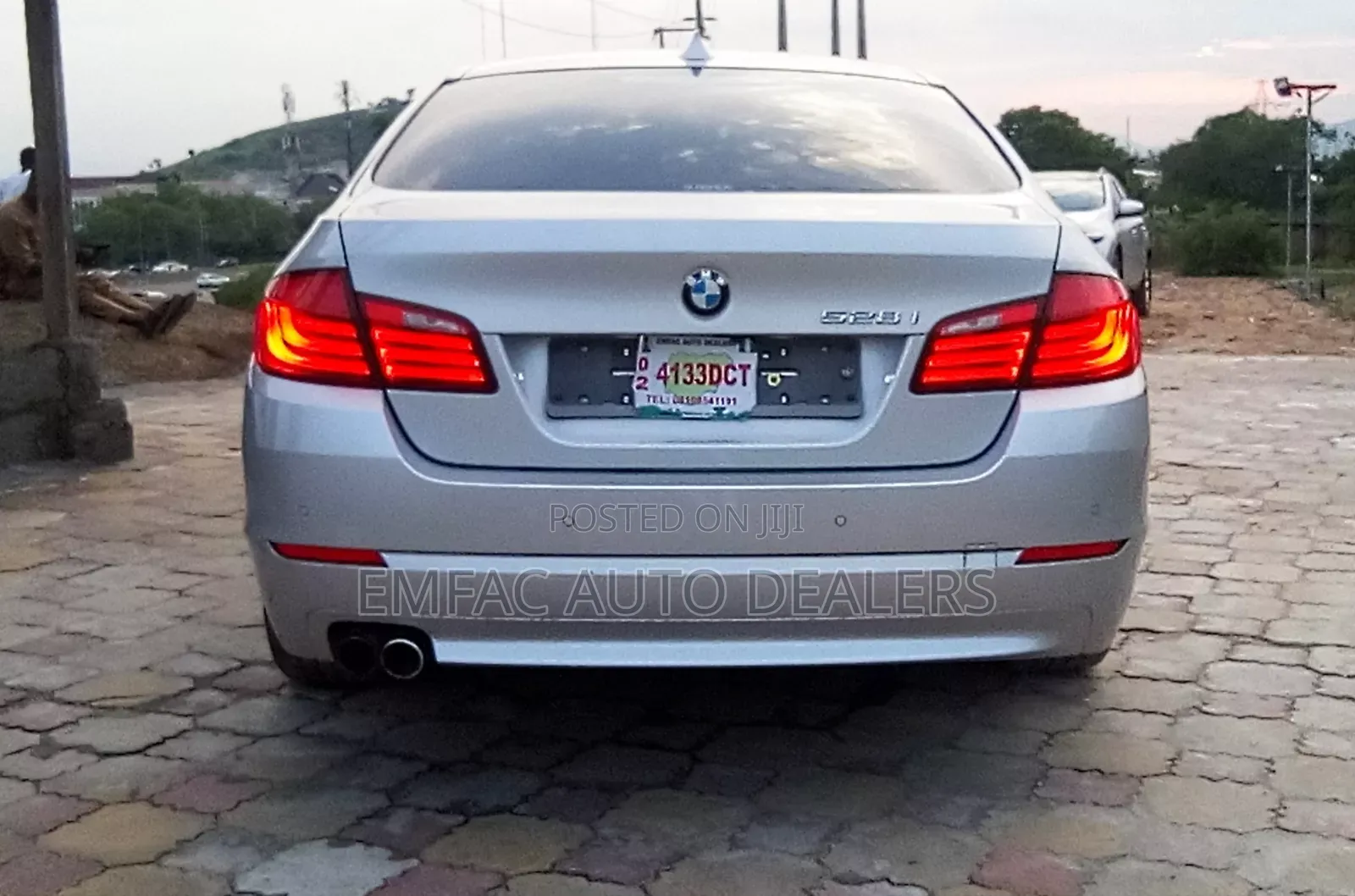 BMW 5 Series 528i 2012 Silver