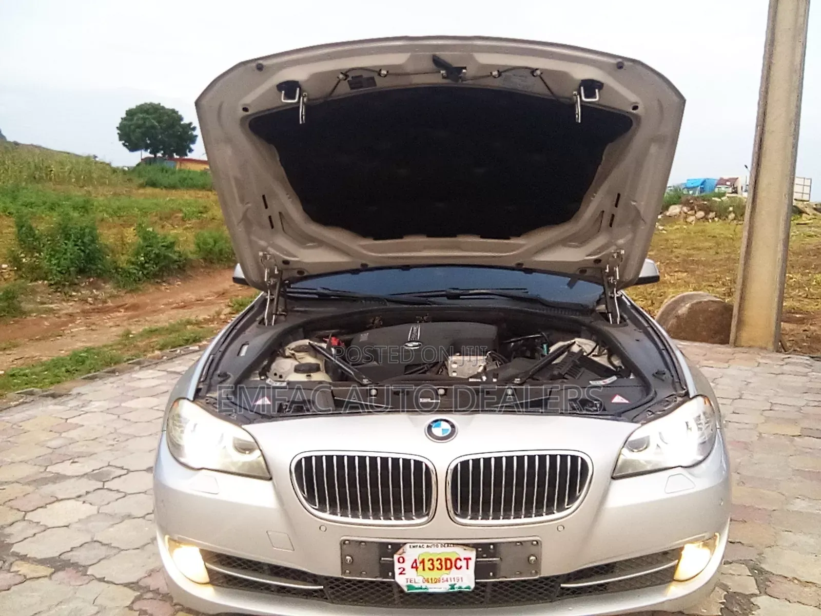 BMW 5 Series 528i 2012 Silver