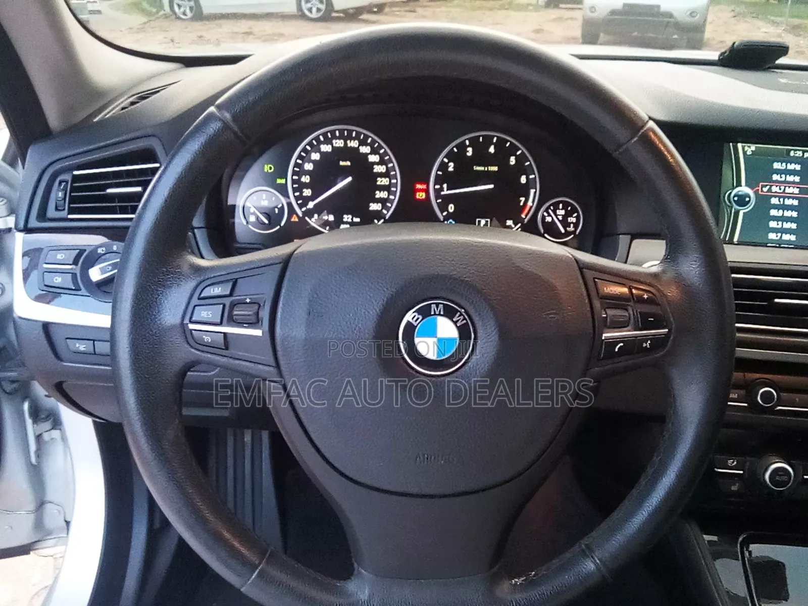 BMW 5 Series 528i 2012 Silver
