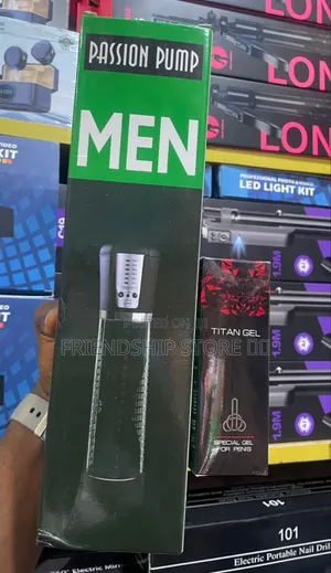 Automatic Men Penis Pump and Titan Gel