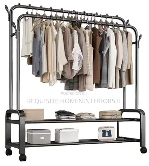 68kg Multipurpose Double Pole Cloth Hanger