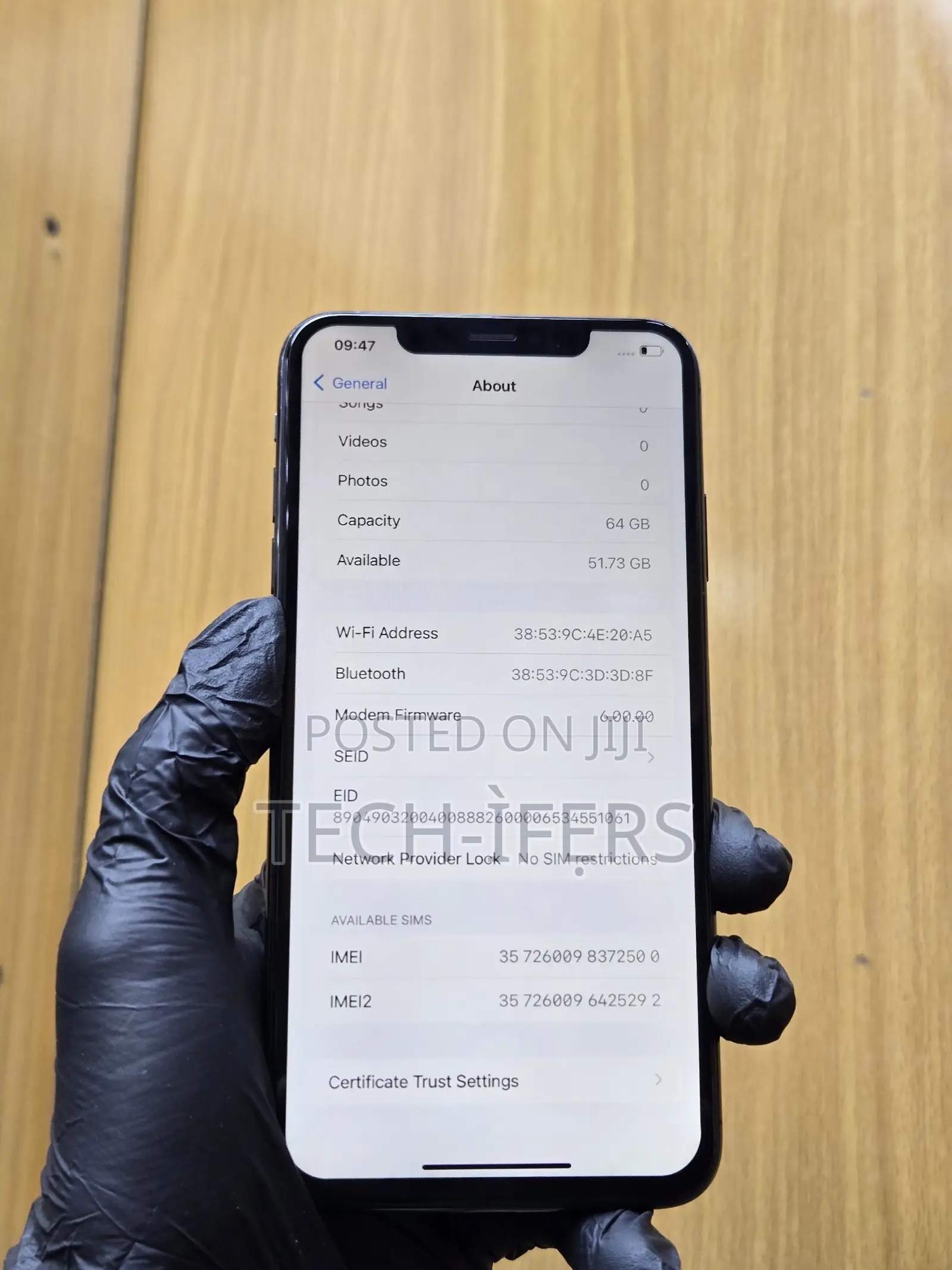 Apple iPhone XS Max 64 GB Black