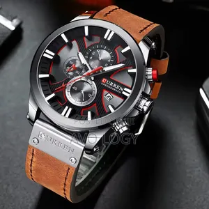 Curren
Leather Strap
Wristwatch