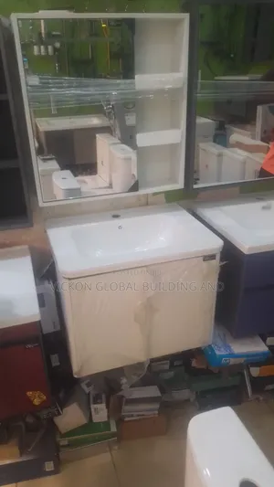 Toilet Mirror Cabinet Basin Shelf