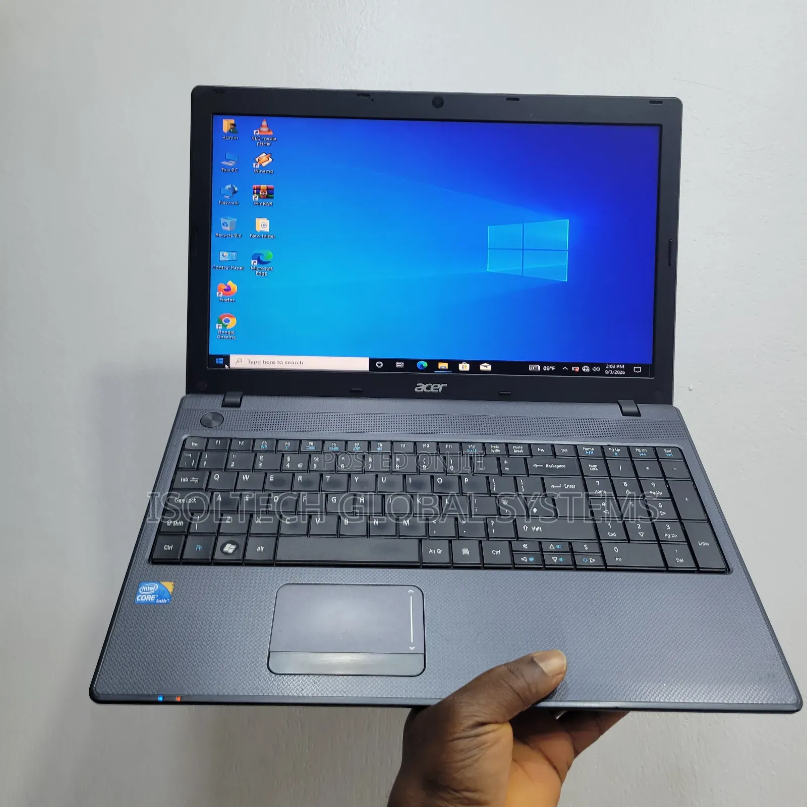 Laptop Acer 4GB Intel Core i3 HDD 320GB