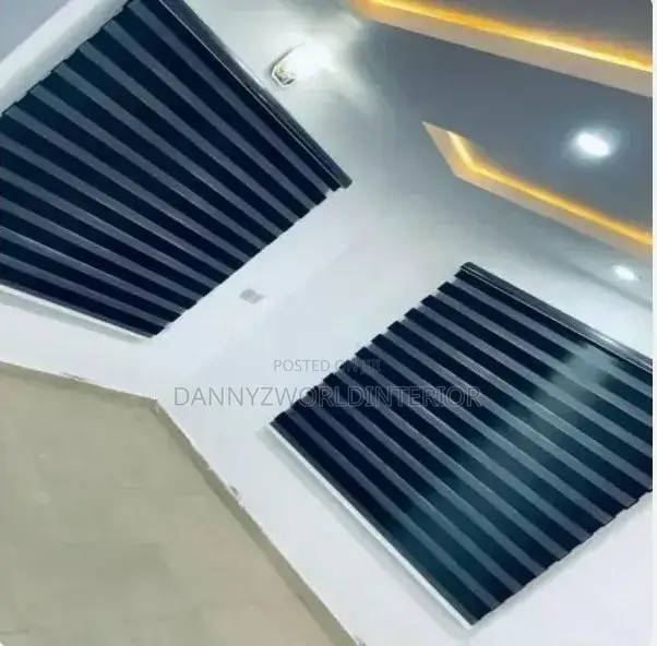 Black and White Window Blinds
