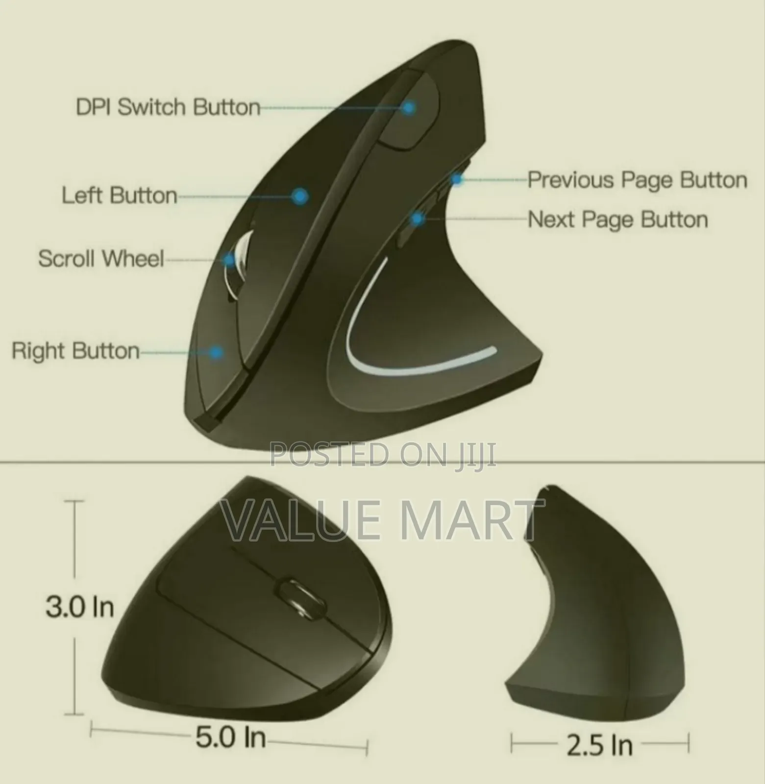 Ergonomic Mouse