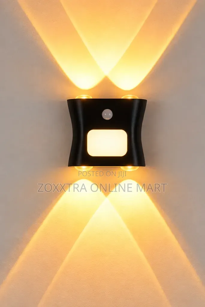 Four-Head Motion Sensor Ambient Wall Light