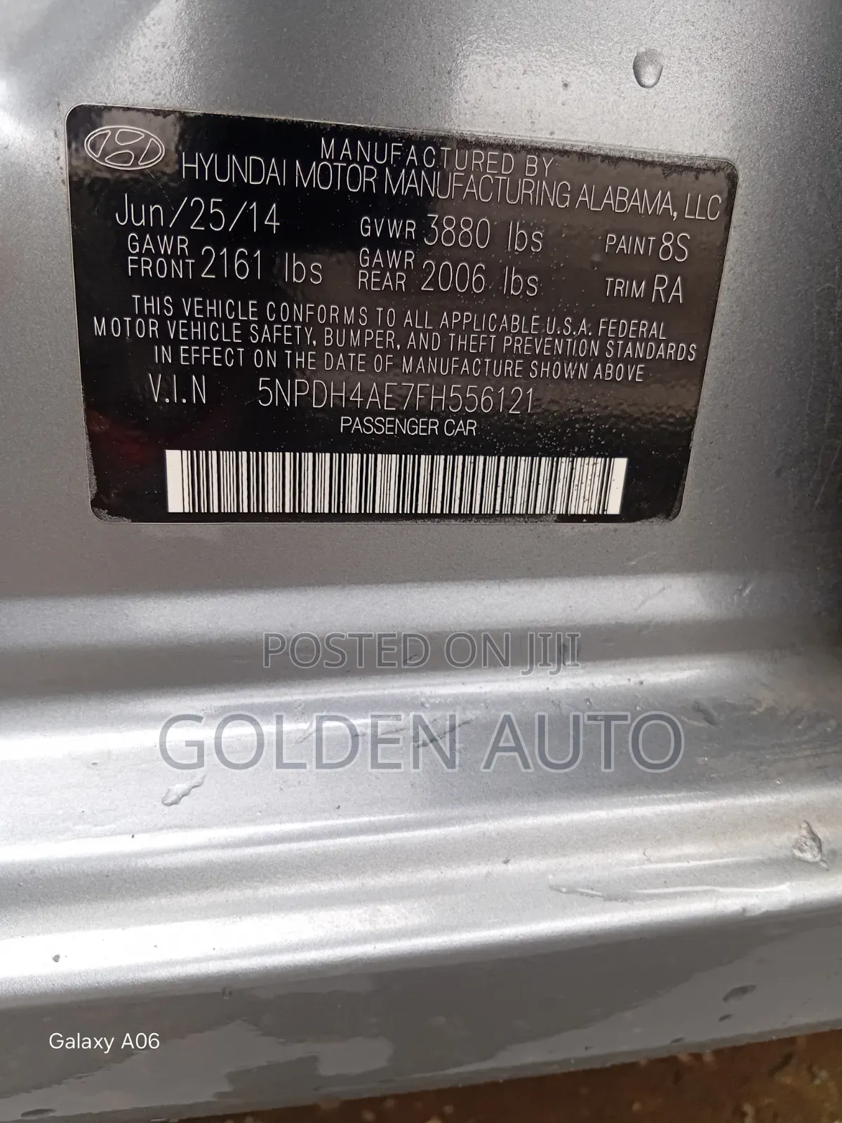 Hyundai Elantra 2015 Gray
