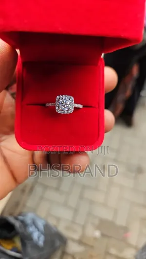 Moissanite Engagement Ring