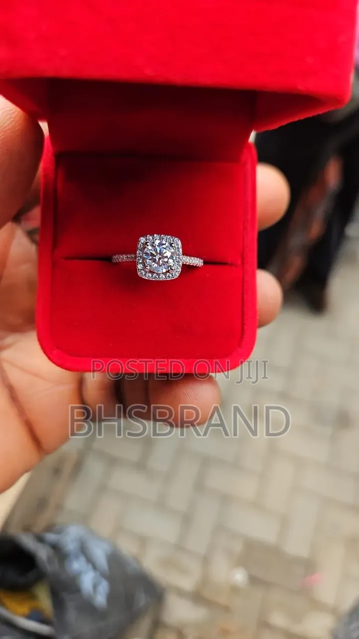 Moissanite Engagement Ring