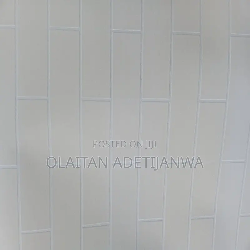 3d White Brick Luxurious Wallpaper