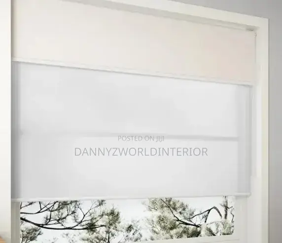 Beauty Privacy and Style, All in One Double Roller Blind