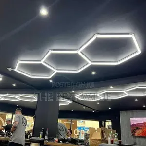 3 Hexagon LED Lights – Modern Decorative Lighting