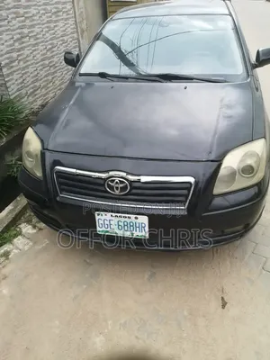 Toyota Avensis 2005 Black