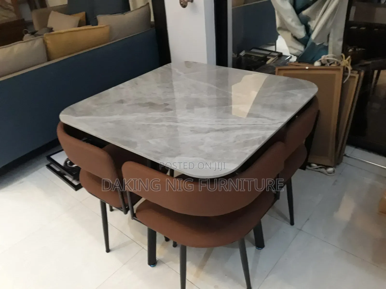 Ceramic Dining With by 4 Sitters
