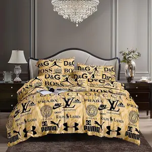 Breathable Soft Reversible Bedding Set