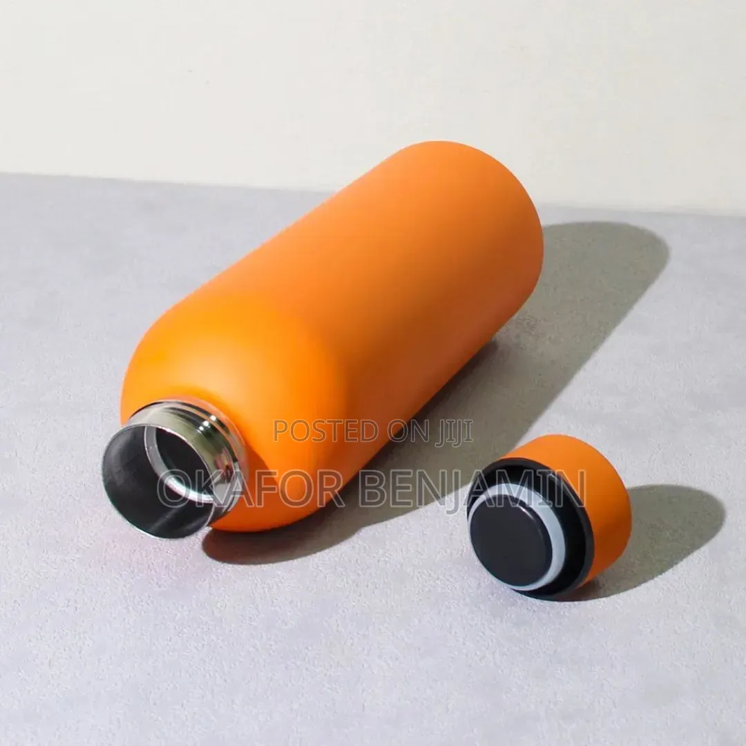 Soft Touch 500ml Stainless Double Wall Vacuum Flask Rubber Coating