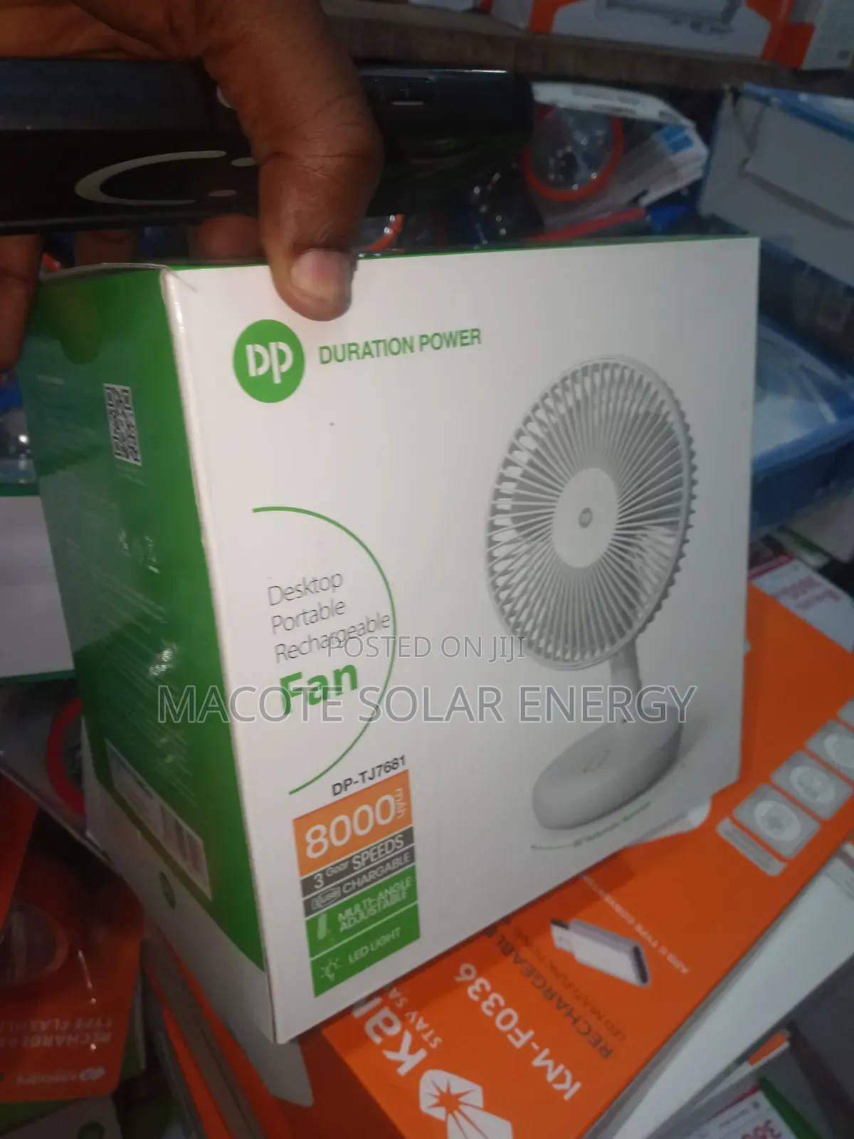 Dp Rechargeable Fan