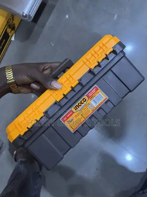 INGCO Heavy-Duty Tool Box – Portable Storage Case