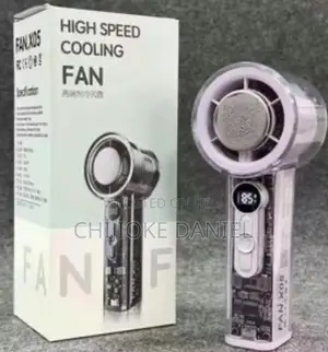High-Speed a/C Cooling Rechargeable Handheld Fans