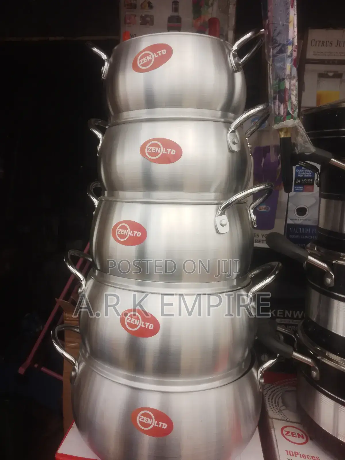 5-Piece Cooking Pot Set