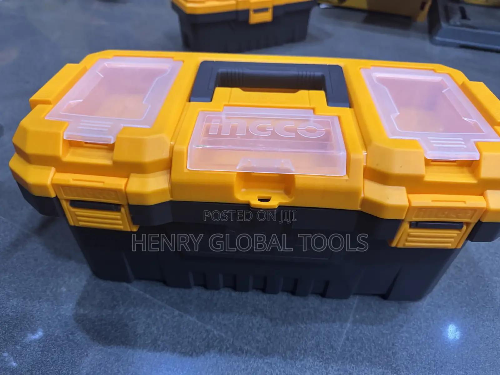INGCO Heavy-Duty Tool Box – Portable Storage Case