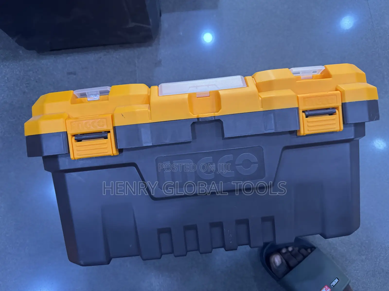 INGCO Heavy-Duty Tool Box – Portable Storage Case