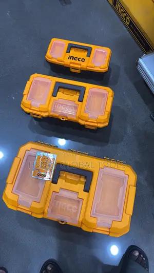 3pcs Ingco Plastic Tools Box Set