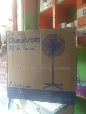 DuraVolt 20" AC/DC Standing Fan
